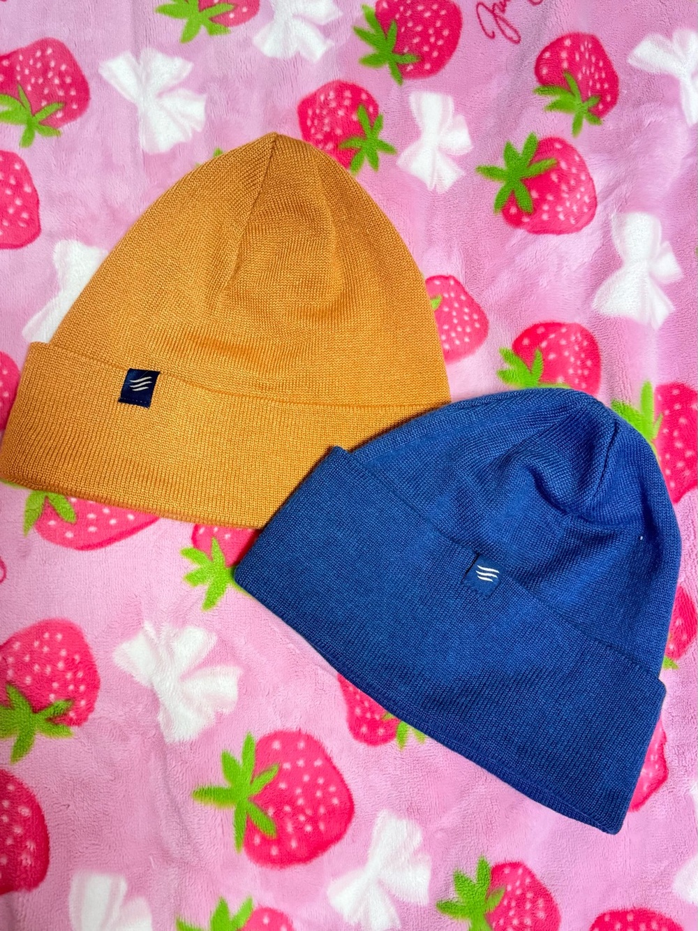 United By Blue Unisex Beanie • Sienna • OSFM • blue and golden fall winter warm
